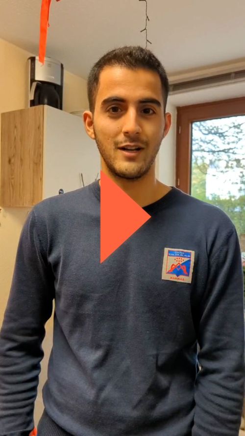 Video Vorschaubild junger Mann spricht